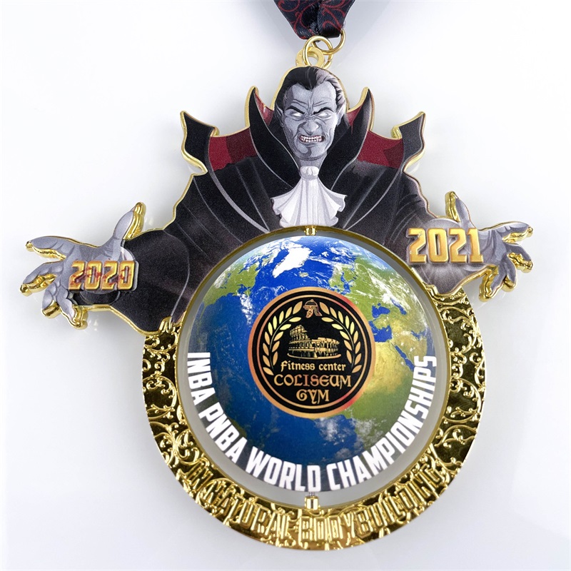 Untique ορείχαλκο μαλακό σμάλτο χρωματισμένο μεταλλικό χάρτη χαρτών συνδυασμό μετάλλων τρέξιμο