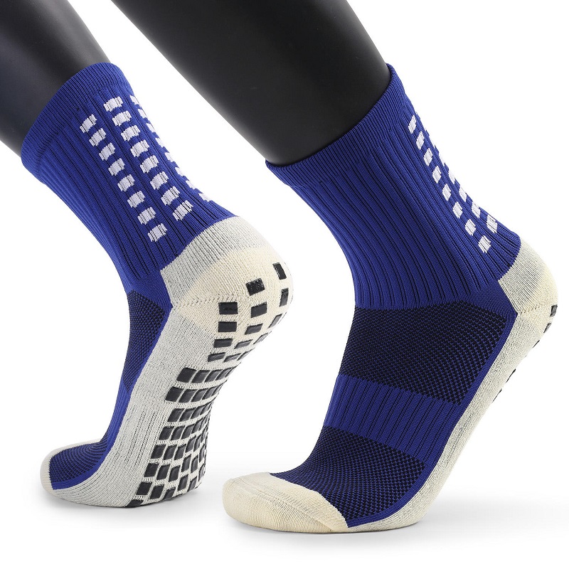 Αθλητικό ποδόσφαιρο ποδοσφαίρου Anti Slip Non Skid Sports Grip Socks