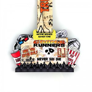 Μεταλλικό και βραβείο μεταλλικό μετάλλιο Customzed Metal Cut Medalmetal