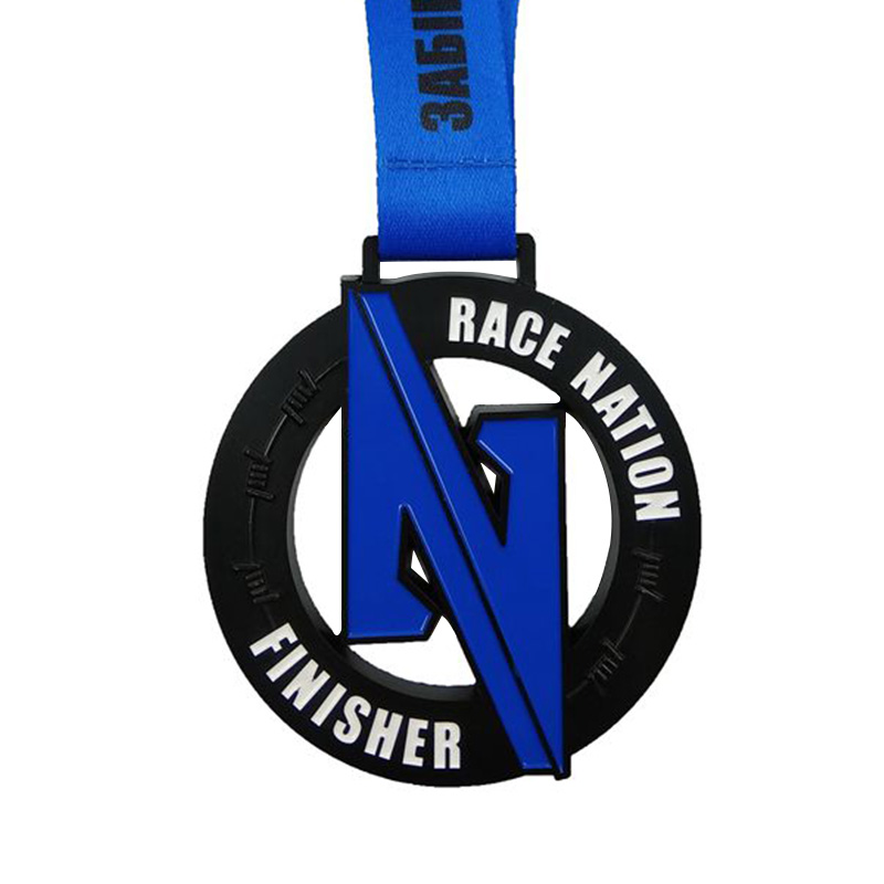 Προσαρμοσμένα μετάλλια γρήγορα κοίλα μετάλλια έθιμο μεταλλικό κράμα ψευδαργύρου