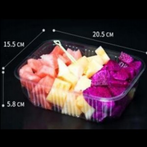 Χωρίς κάλυμμα Deep Tray 205*150*55 mm HJ-2116X Transparent