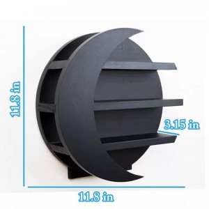 Σελήνη κάτοχος τοίχου ή επιφάνεια εργασίας ράφι αιθέριο λάδι Crystal Holder