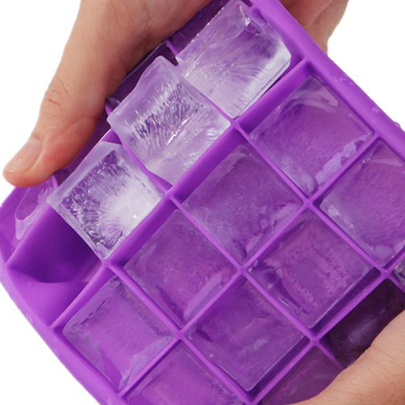20 κοιλότητα πάγου Cube δίσκο σιλικόνη πάγου μούχλα μούχλα τρόφιμα εύκαμπτο καλούπι δίσκου πάγου σιλικόνης Cube
