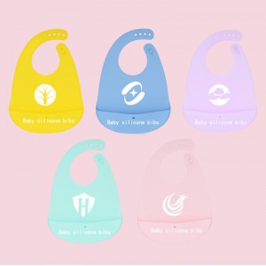 Baby Silicone Bibs, σιλικόνη bibs για αγόρια και κορίτσια, ρυθμιζόμενα μαλακά αδιάβροχα bibs, σιλικόνη τροφοδοσία bibs