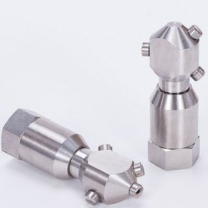 Ακροφύσιο πλυσίματος περιστροφικής δεξαμενής 360 βαθμών