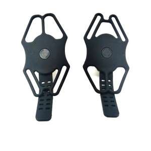 Silicone Bike Holder, [360 ° περιστροφής shockproof] Χορηγός τηλεφώνου ποδηλάτου, Universal Silicone Motorcycle Helder, συμβατό με το iPhone 14 13 12 11 Pro Max,