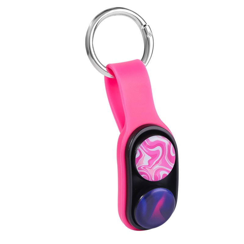 Poppuck Fidget Decompression Silicone Educational Toy Pop-Up Magnetic Decompression Key Chain Manufacturer