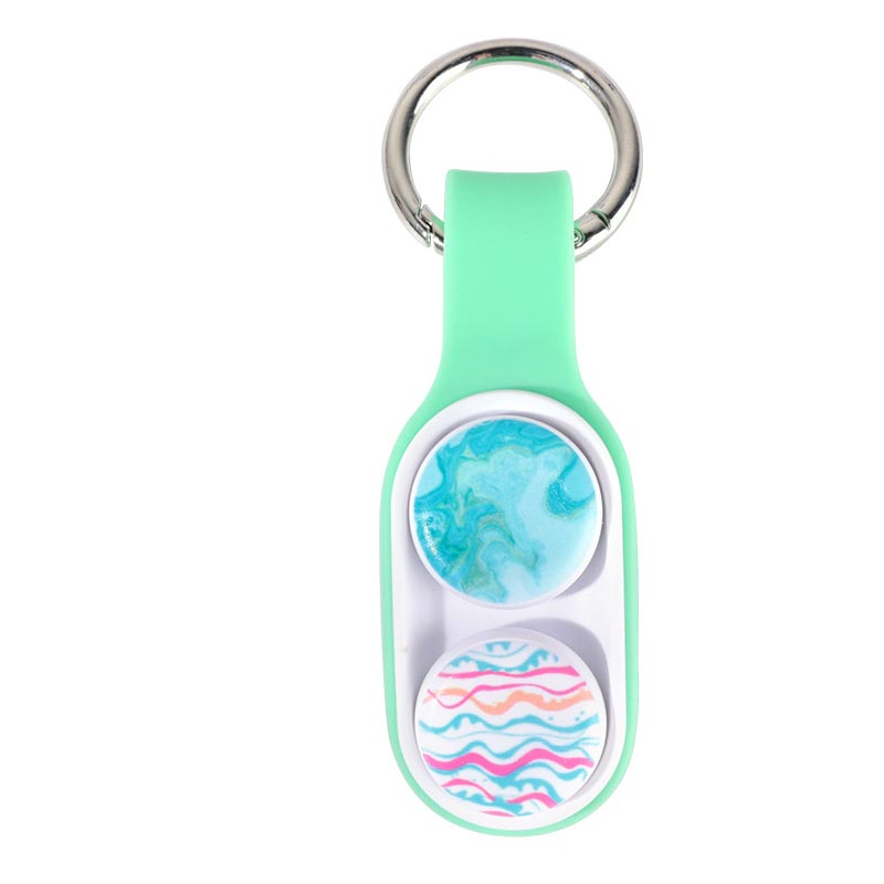 Poppuck Fidget Decompression Silicone Educational Toy Pop-Up Magnetic Decompression Key Chain Manufacturer