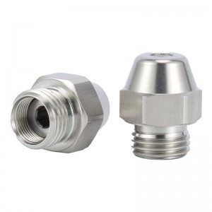 Diesel Heavy Fuel Burner Misting Brass Lozle Oil με κοίλο στερεό ημι -πλήρες μοτίβο ψεκασμού κώνου