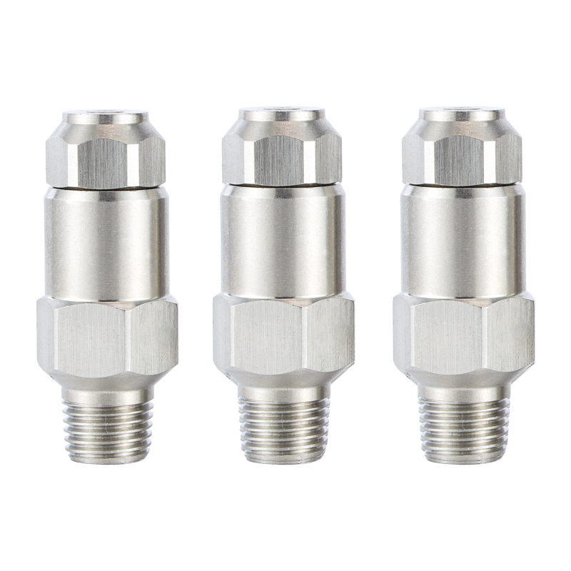 Ανοξείδωτο χάλυβα υδραυλική ψεκασμό ακροφυσίου LNN ακροφύσιο υγρασία αέρα ψεκασμού λεπτού ακροφυσίου ψεκασμού νερού ψεκασμού ακ...