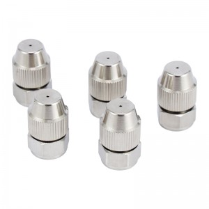 Ρυθμιζόμενη ομίχλη ακροφύσια ψεκασμού με κανόνια