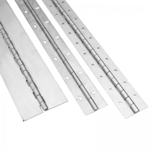 Προσαρμοσμένη μακρά άρθρωση 201#304#Πάχος 3.0 Ανοξείδωτο χάλυβα παχύ πιάνο μεντεσέτο συνεχής σειρά