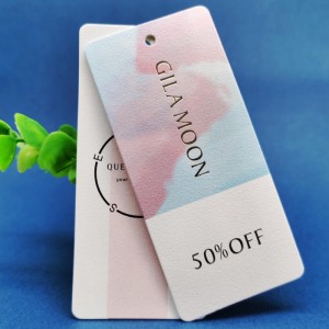 Κρεμαστή κάρτα εκτύπωσης εκτύπωσης