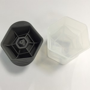 Τα καλούπια πάγου σιλικόνης επαναχρησιμοποιήσιμα και τα καλούπια πάγου χωρίς BPA/ιδανικό για ουίσκι, κοκτέιλ, καφέ, σόδα, μεγάλα πά...