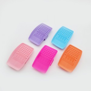 Σιλικόνη μακιγιάζ μακιγιάζ καθαρισμού, μακιγιάζ καθαριστικό, φορητό μαξιλάρι βούρτσας μακιγιάζ, εργαλείο πλύσης καλλυντικών βο...