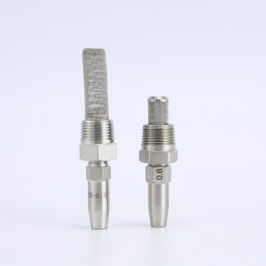 Ισχυρό υγρό ακροφύσιο ψεκασμού στήλης Χαρτίο Κουτάπλο άκρη του ακροφύσιου βελόνας νερού νερού