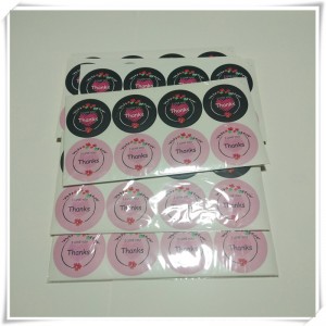 Αυτοκόλλητο κυκλικής ετικέτας