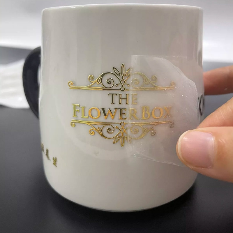 Αυτοκόλλητο ετικέτας επιχρυσωμάτων UV