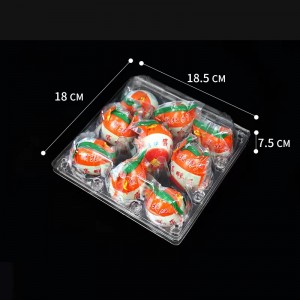 Δίσκο αυγών πάπιας 185*180*75 mm 9 αυλακώσεις