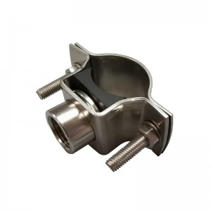 Σύνδεσμοι διαχωρισμού από ανοξείδωτο χάλυβα για τη στερέωση ακροφυσίων και σωλήνων