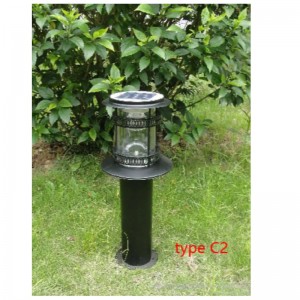 Τα φώτα γκαζόν Solar LED