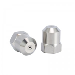 Ανοξείδωτο χάλυβα ορείχαλκο ψεκασμό νερού καθαρισμός σκόνης Jet Solid/full/hollow ακροφύσιο κώνου