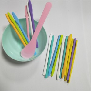 Σιλικόνη ανακατεύοντας ραβδί ρητίνη ανάμειξη ραβδί προσώπου μακιγιάζ ανακατεύοντας ραβδί, για ανάμειξη ρητίνης υγρή βαφή εποξι...