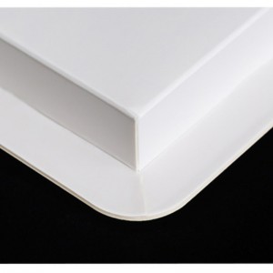 Τετράγωνο διαφανές κουτί κέικ γενεθλίων