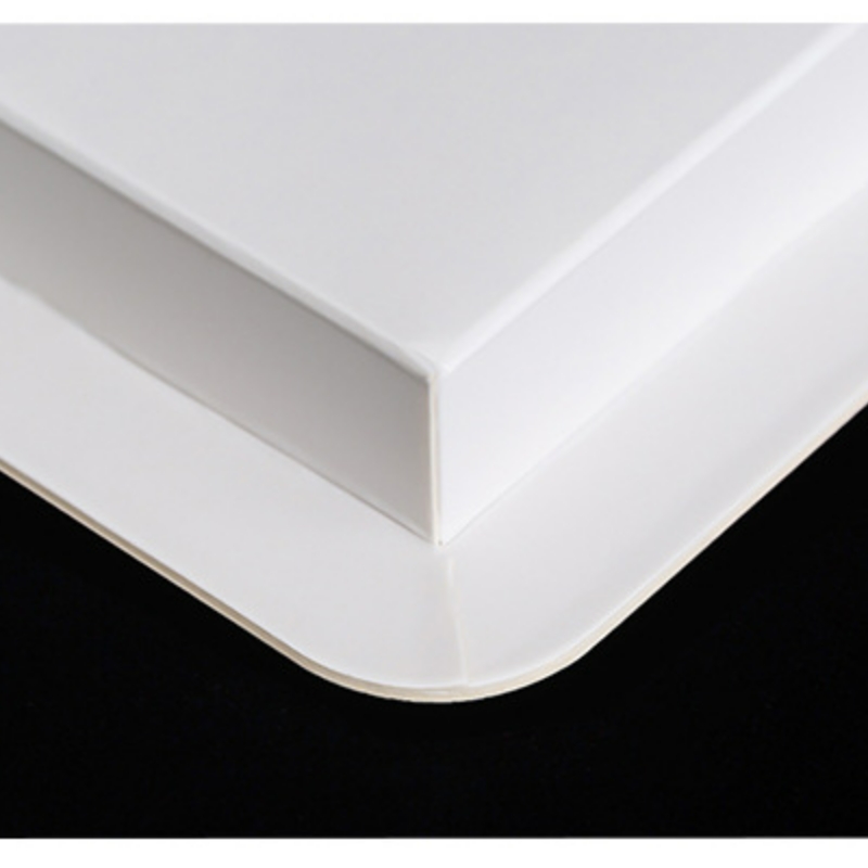 Τετράγωνο διαφανές κουτί κέικ γενεθλίων