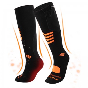 Πλύνετε 7.4V επαναφορτιζόμενες ηλεκτρικές κάλτσες θέρμανσης μπαταρίας για χειμερινά υπαίθρια αθλήματα