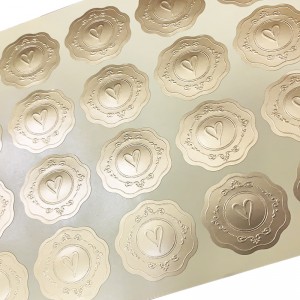 Προσαρμοσμένες ετικέτες αυτοκόλλητης σφράγισης