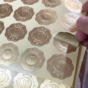 Προσαρμοσμένες ετικέτες αυτοκόλλητης σφράγισης