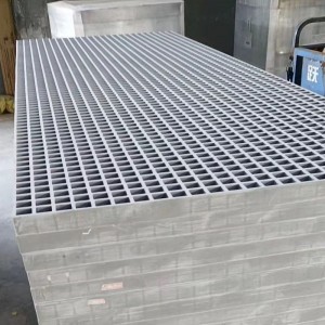 FRP Fiberglass πλέγμα πάχους 30mm Κοίλα επιφάνεια GRP