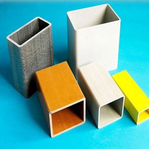 FRP Pultruded ορθογώνιο σωλήνα