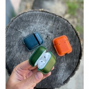 Νέο Apple AirPods Pro2 Protective Case, All-in-One Handmade Leather Case, Θήκη Bluetooth Leadset, Δερμάτινη θήκη κατά της σύγκρουσης