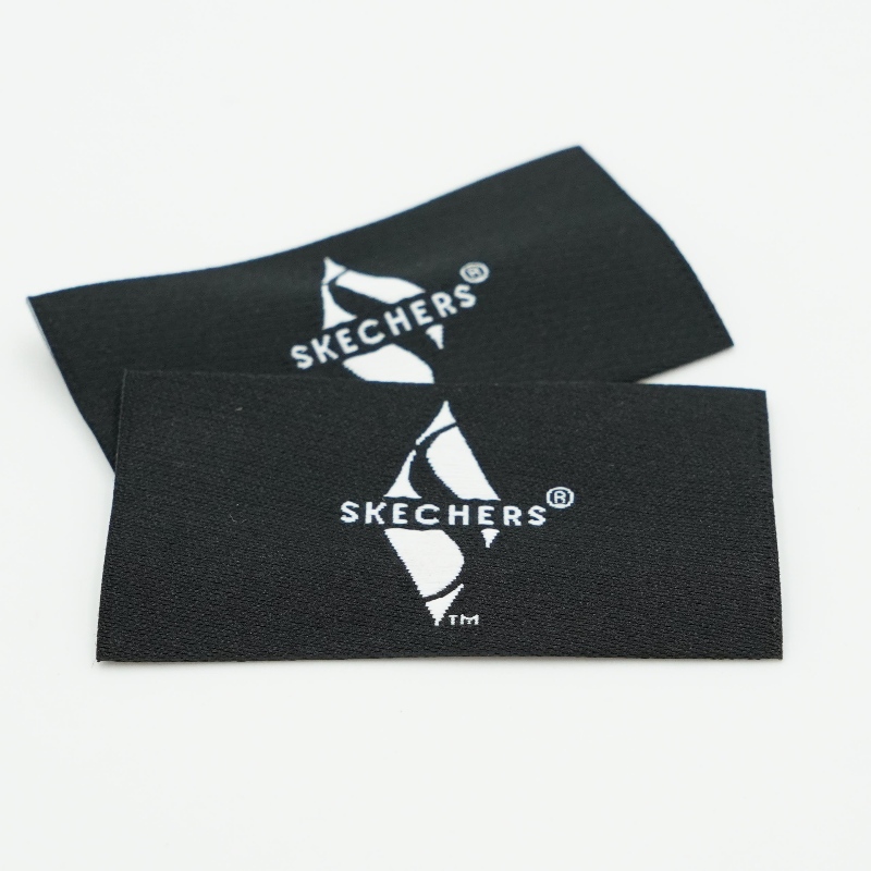 Χονδρικό ένδυμα σχέδια προσαρμοσμένο λογότυπο ρούχα πουκάμισο ετικέτες ένδυμα βαμβάκι ετικέτες ρούχα υφασμένη ετικέτα φιλικό π...