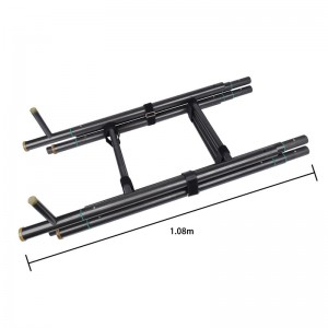 Τακτική φορητή σκάλα από ανθρακονήματα