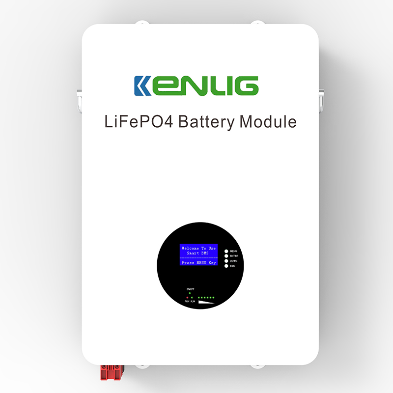 Kenlig Hot Sales Power Storage Wall 48V/51.2V/48V 100AH ​​150AH 200ah LITHIUM ION LIFEPO4 5KWH 10kWh Solar Energy Storage Battery