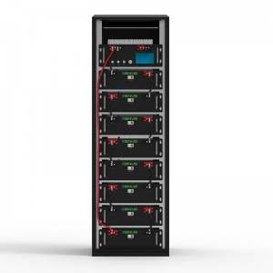 409.6V 100Ah Υψηλή τάσης Η τροφοδοσία έκτακτης ανάγκης λιθίου ιόντων μπαταρία LifePO4 για αποθήκευση ενέργειας για βιομηχανία και εμπόριο