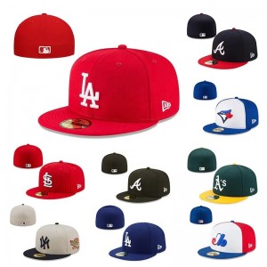 Χονδρικό gorras κενό προσαρμοσμένο καπέλο μπέιζμπολ με επίπεδη λογότυπο κέντημα 3D