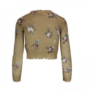 Χονδρική στυλ μόδας σχεδιαστής Pullover Long Sleeve πουλόβερ