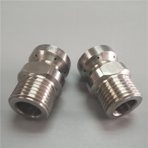 Ακροφύσιο καθαρισμού αποχέτευσης από ανοξείδωτο χάλυβα