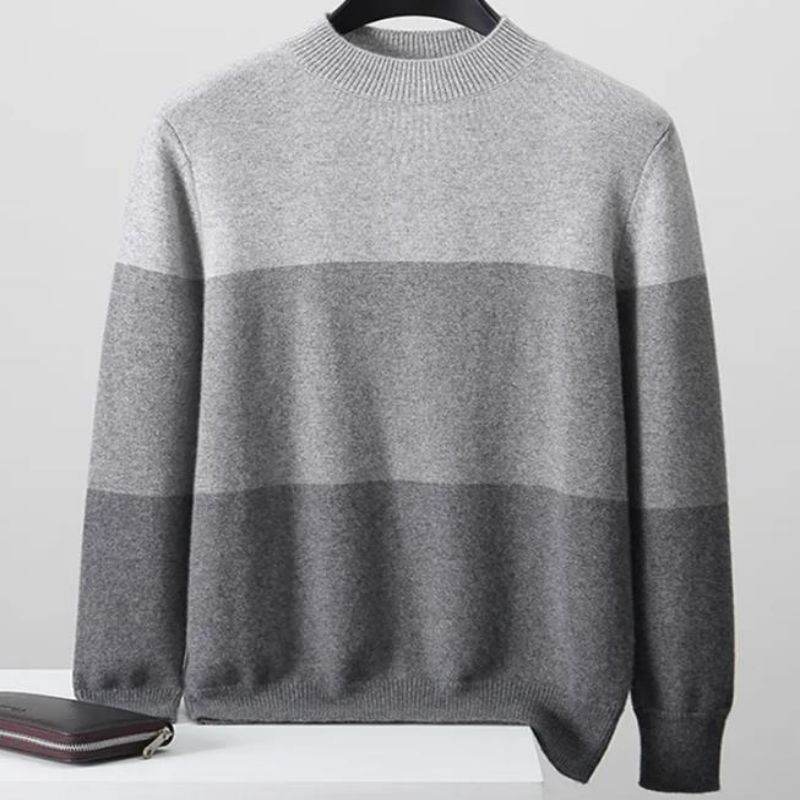 Pure Cashmere Sweater Men's Men's Half Turtleneck Pullover Φθινόπωρο Χειμώνα Χειμερινό Πάλεο Ζεστό πλεκτό Casual Men's Sweater