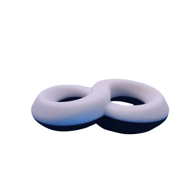 Hot Selling Men Sex Toy Penis Ring Cock Ring for Men Arpurbation (8 Δαχτυλίδι 8 Μαύρο και Άσπρο)