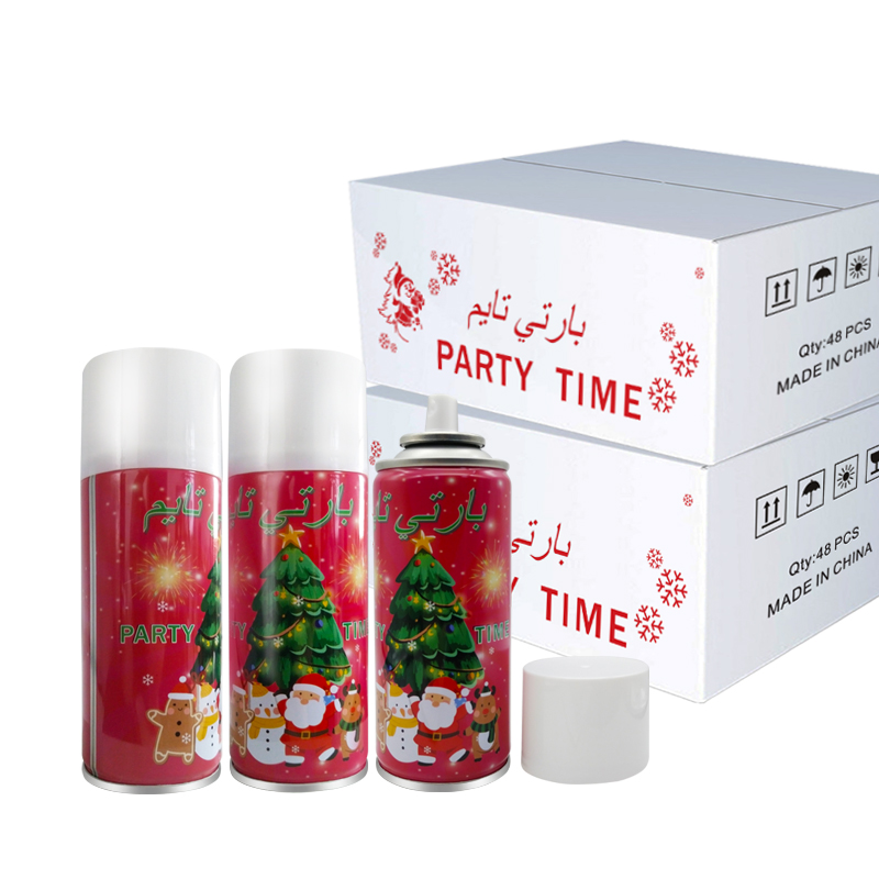 Κορυφαία μόδα μη-φλαμίνι αφρώδες σπρέι χιονιού για γενέθλια