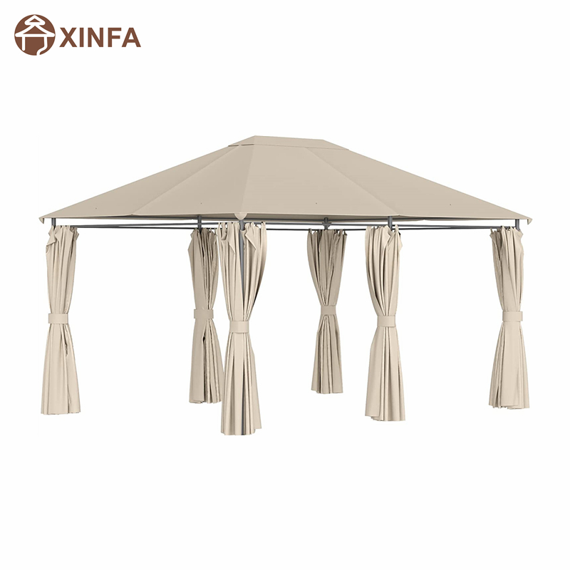 10 \\\\ \'x 13 \\\\\' Εξωτερική αίθριο Gazebo Canopy Shelter με 6 αφαιρούμενα πλευρικά τοιχώματα, Χακί