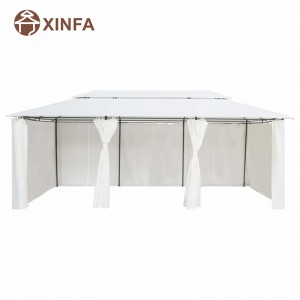 πολυτελές κάλυμμα καλύμματος κάλυμμα κατώφλι υπαίθρια με κουρτίνα από αλουμίνιο από αλουμίνιο