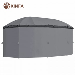 Jardin Arches Gazebo Aluminial Pergola Gazebo Outdoor Aluminal Luxury Outdoor Tent για πάρτι