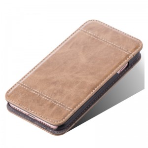 Apple γνήσιο δερμάτινο τηλέφωνο προστατευτική θήκη, αριστερά και δεξιά flip καρτέλα κουλοχέρη κουλοχέρη, μηδενική θήκη τηλεφώνου πορ...