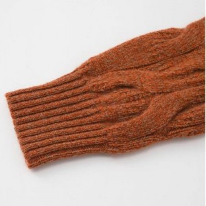 Γυναίκες υπερμεγέθης πλεκτά casual πουλόβερ χελώνα λαιμό τεμπέλης άνεμος